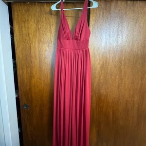 Red Bridesmaid Dress, New with Tags